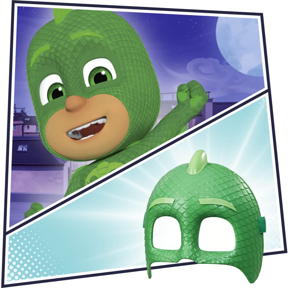 Foto 6 pulgar | Máscara de Disfraz Pj Masks Hero Mask Gekko para Niños Mayores De 3 Años - Venta Internacional