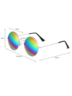 Foto 4 | Set de Disfraz Frienda Gafas de Sol Hippie Collar y Diadema - Venta Internacional