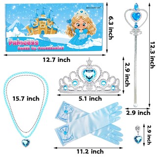 Foto 3 | Set de Accesorios de Princesa Elsa Dress Up - Venta Internacional
