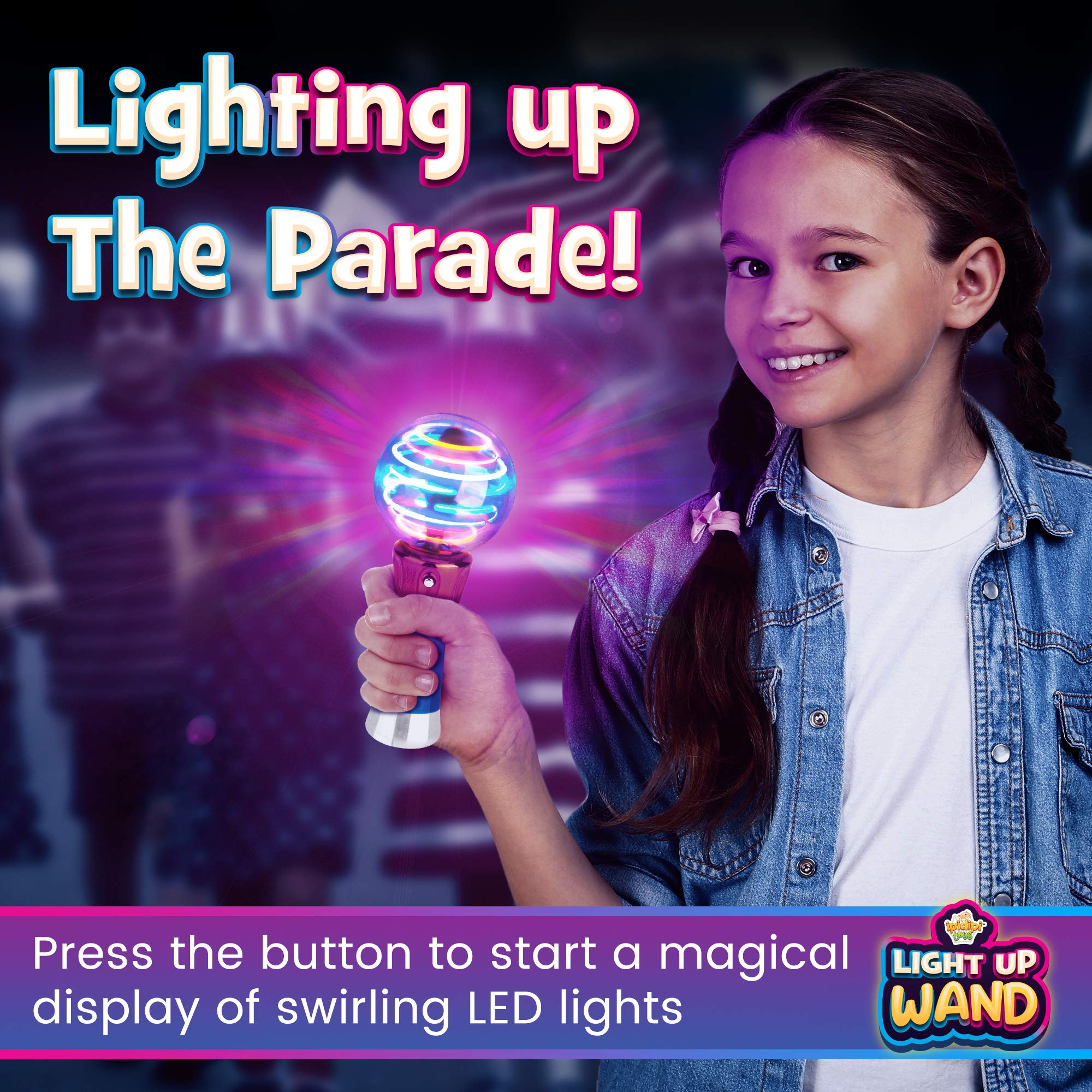 Foto 7 pulgar | Spinning Light Up Wand Ipidipi Toys para Niños  - Venta Internacional