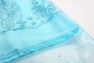 Foto 7 | Vestido de Princesa con Lentejuelas ReliBeauty Azul Claro para Niñas - Venta Internacional