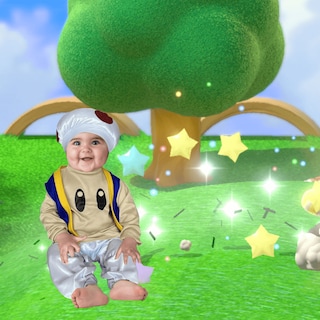Foto 2 | Cosplay - Disfraz de Hongo - para Bebé, Niñas Y Niños - Personajes Mario Luigi Honguito
