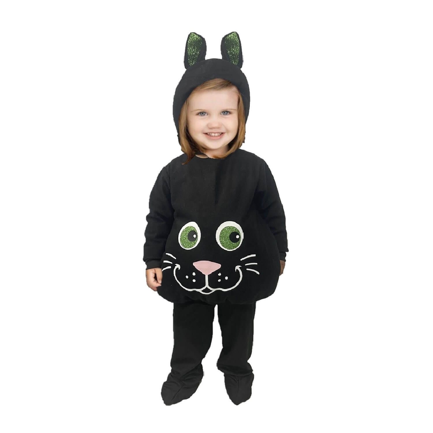 Disfraz De Gato - Disfraces Para Halloween Para Bebé, Niñas Y Niños - Traje De Gatito Y Gatita Para Día De Muertos $548