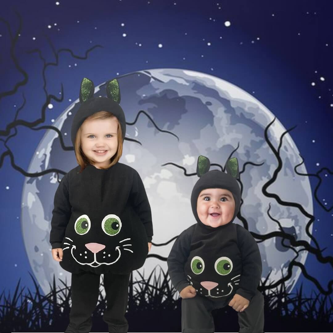 Foto 3 pulgar | Disfraz De Gato - Disfraces Para Halloween Para Bebé, Niñas Y Niños - Traje De Gatito Y Gatita Para Día De Muertos