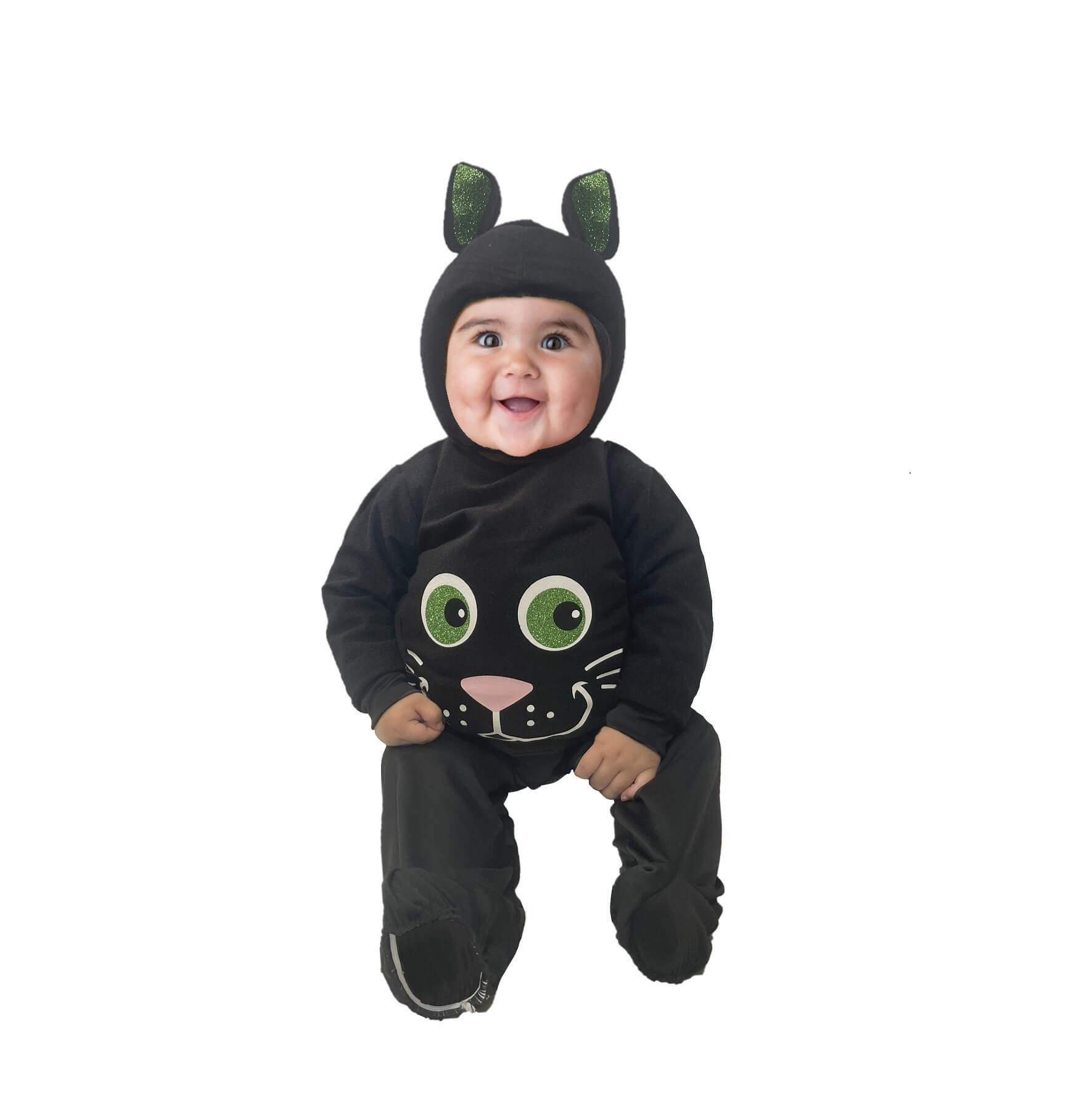 Foto 5 pulgar | Disfraz De Gato - Disfraces Para Halloween Para Bebé, Niñas Y Niños - Traje De Gatito Y Gatita Para Día De Muertos