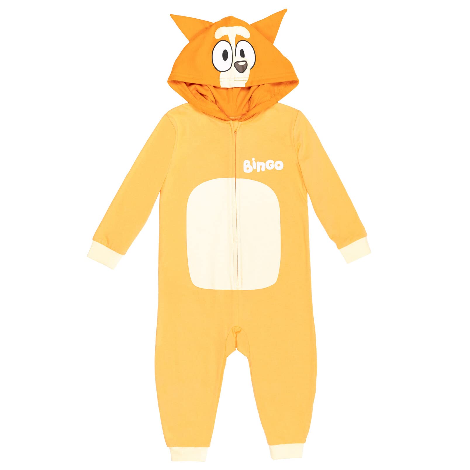 Foto 2 pulgar | Coverall Bluey Bingo Para Niños Pequeños Con Cremallera Para Cosplay De 6 Años - Venta Internacional.