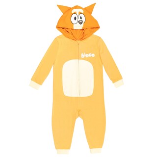 Foto 1 | Coverall Bluey Bingo Para Niños Pequeños Con Cremallera Para Cosplay De 6 Años - Venta Internacional.