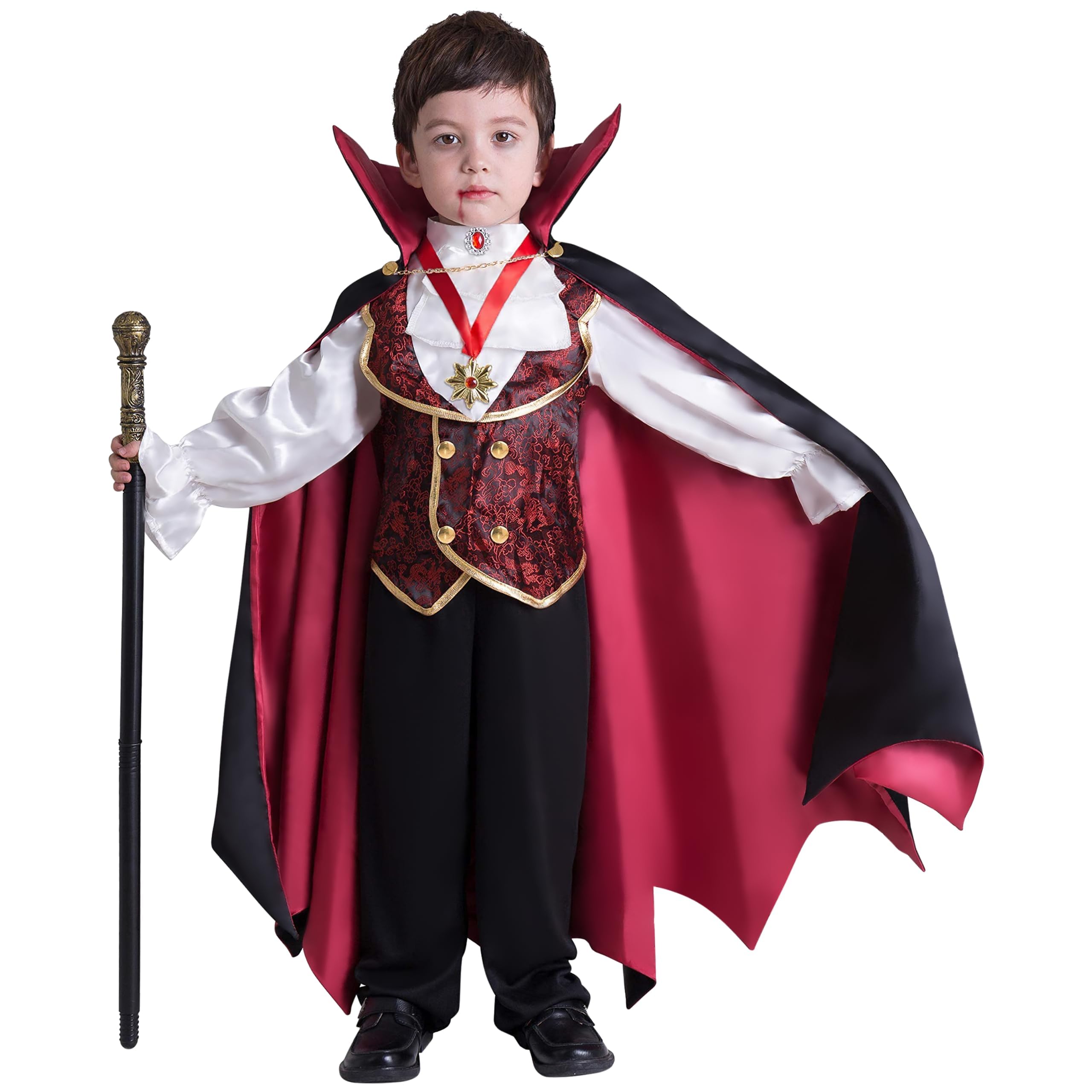 Foto 2 pulgar | Set Deluxe De Costume Spooktacular Creations Gothic Vampire - Venta Internacional.