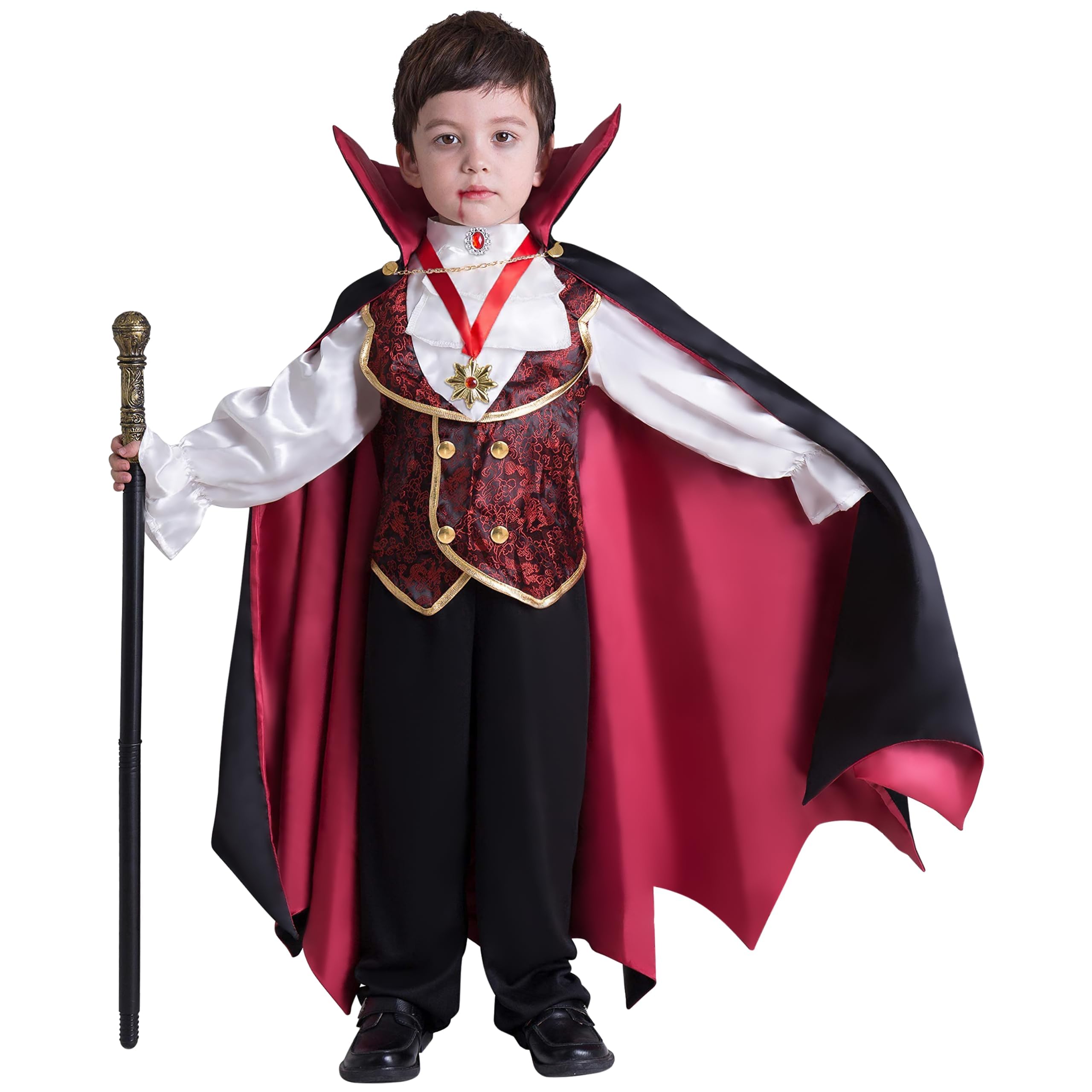 Set Deluxe De Costume Spooktacular Creations Gothic Vampire - Venta Internacional.