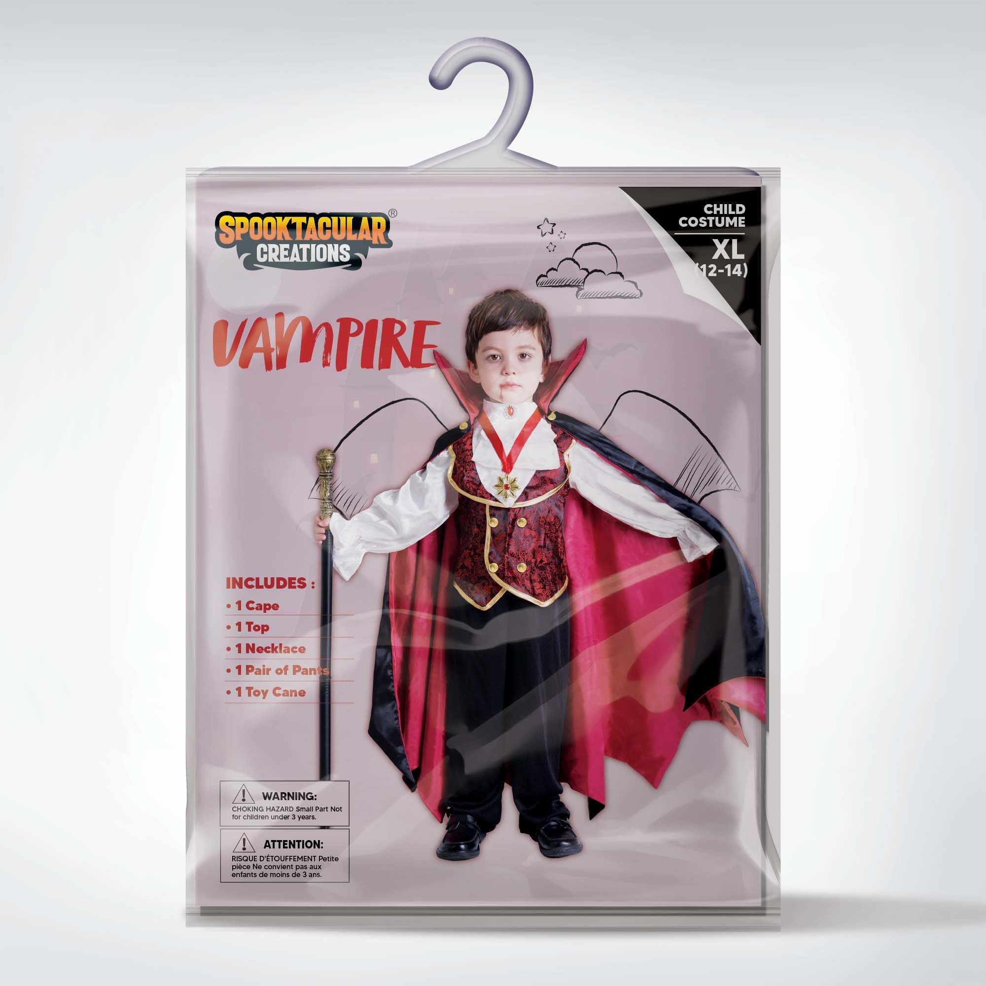 Foto 7 pulgar | Set Deluxe De Costume Spooktacular Creations Gothic Vampire - Venta Internacional.