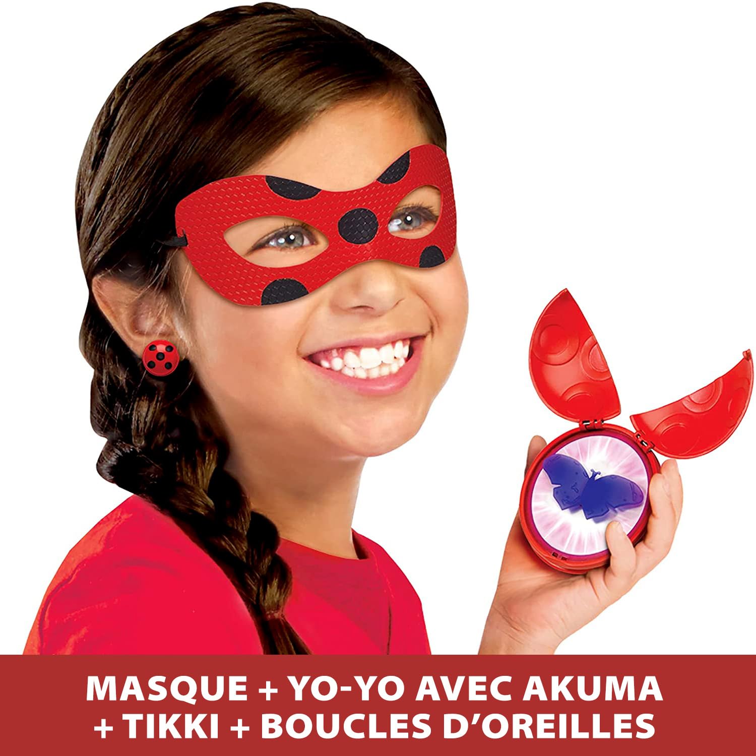 Foto 3 | Disfraz De Mariquita Milagrosa De Bandai Para Niños - Venta Internacional.