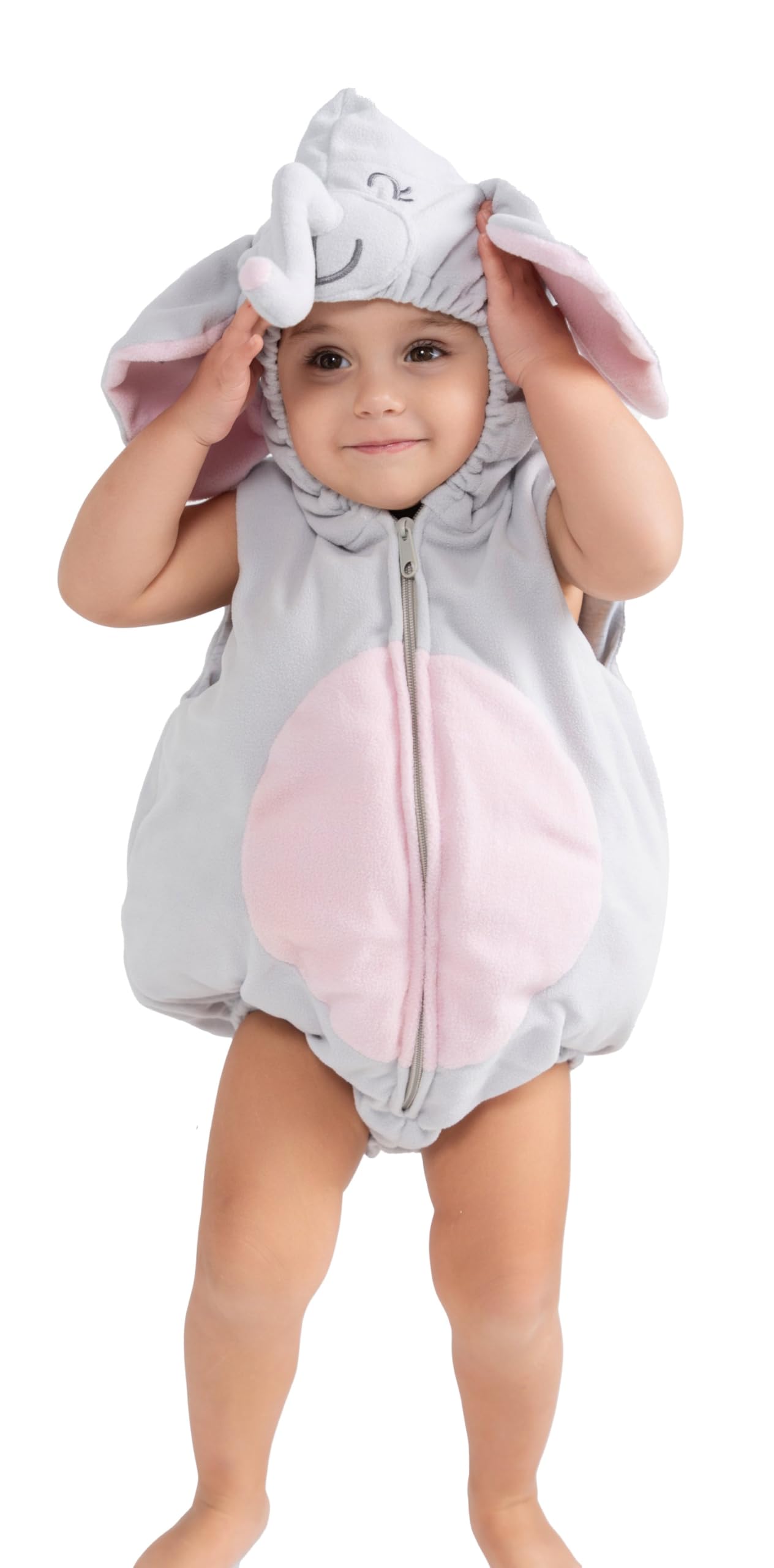 Foto 2 pulgar | Mameluco Costume Dress Up America Baby Elephant Para Bebés - Venta Internacional.