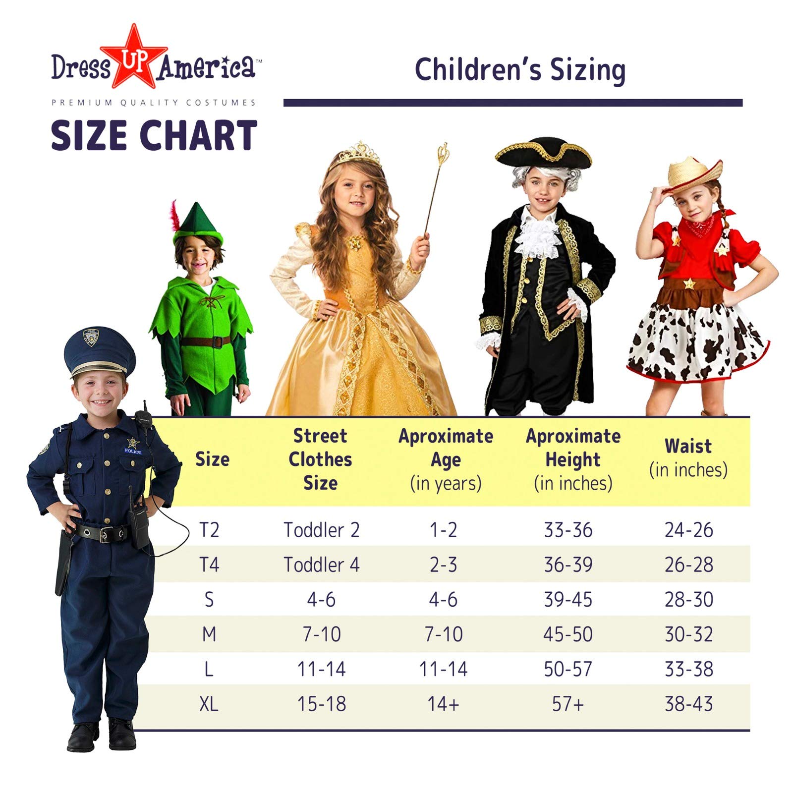 Foto 2 | Disfraz De Marinero Dress Up America Navy Para Niños Y Niñas - Venta Internacional.