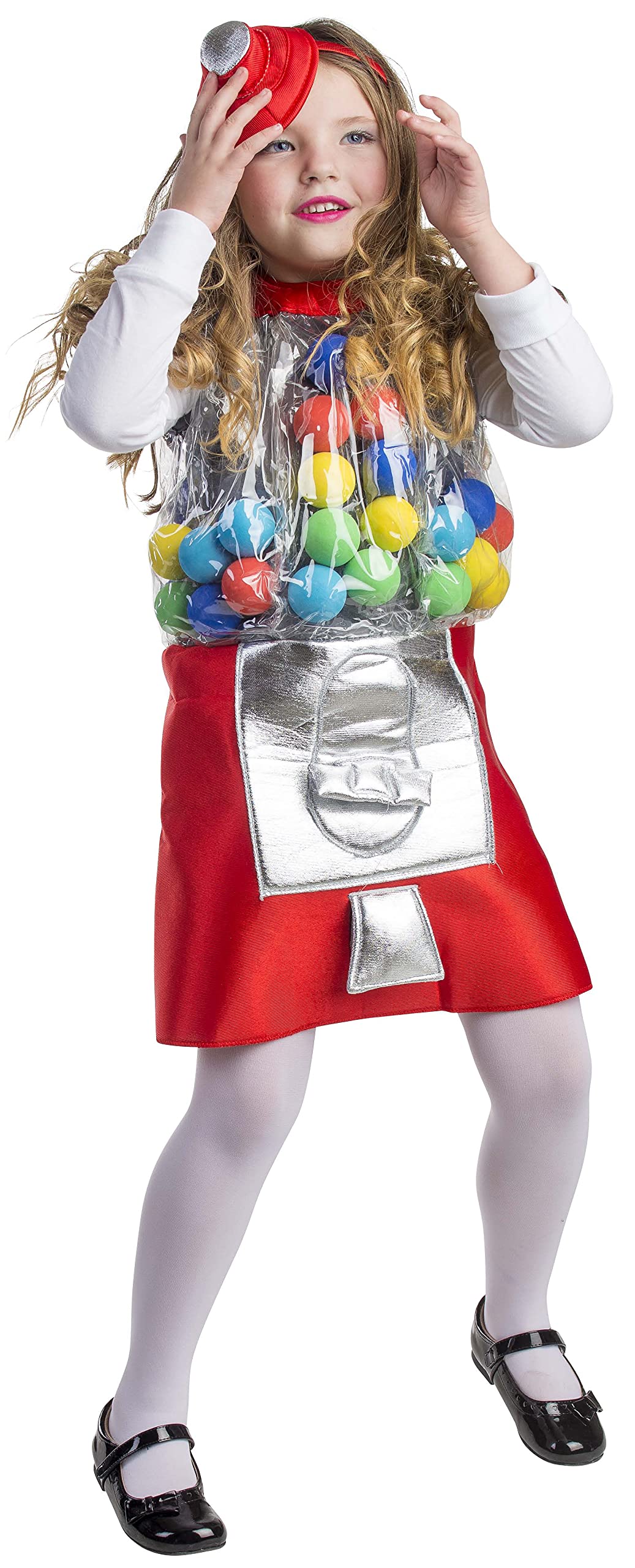 Foto 3 pulgar | Disfraz Dress Up America Gumball Machine Candy Para Niñas Y Niños - Venta Internacional.