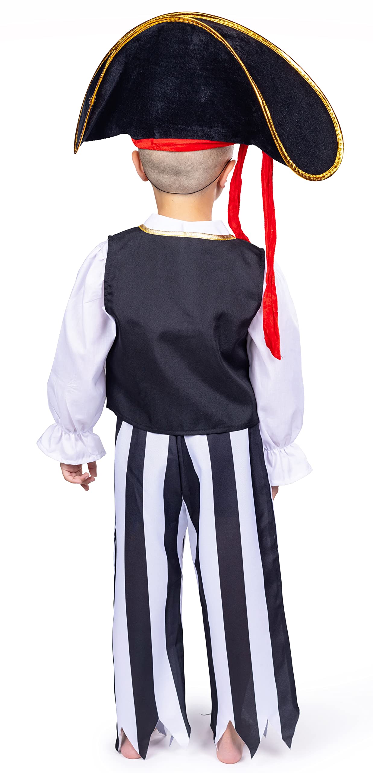 Foto 3 pulgar | Disfraz De Pirata Dress Up America Para Niños Con Blusa, Pantalones Y Más - Venta Internacional.