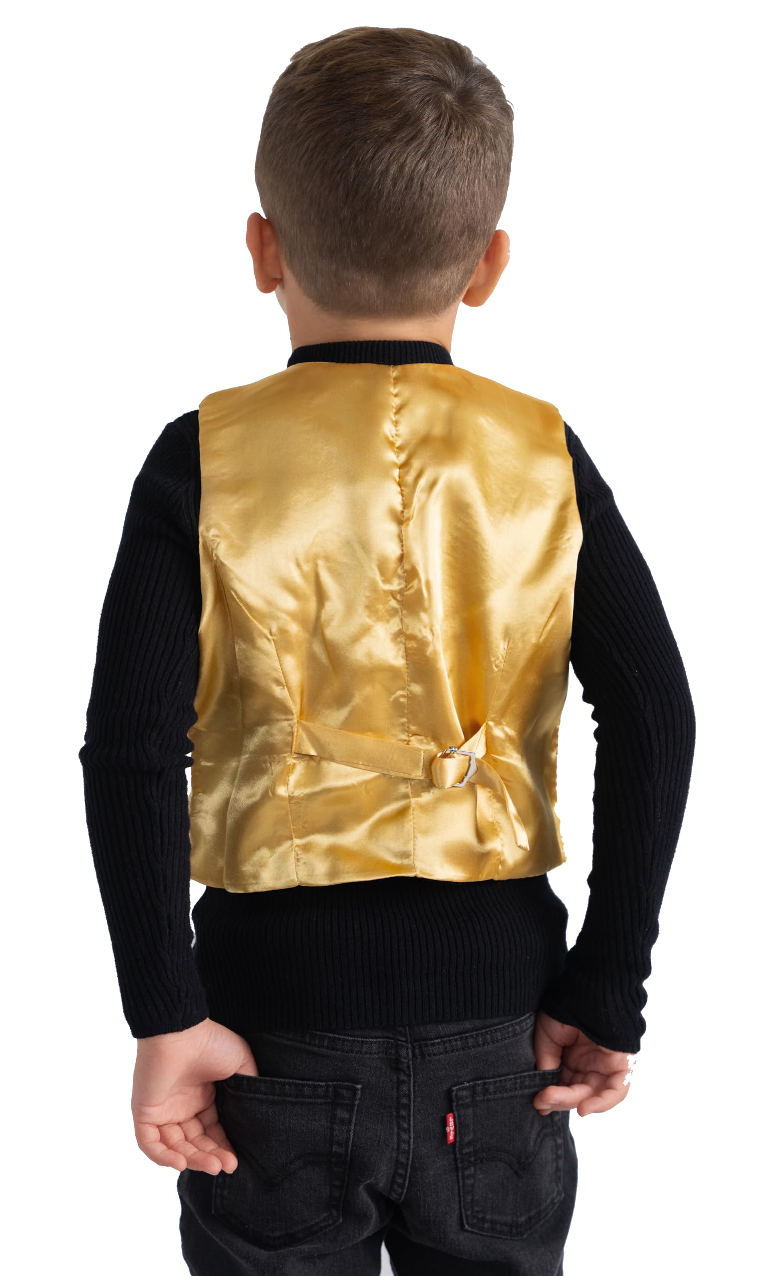 Foto 4 pulgar | Chaleco De Lentejuelas Dress Up America Para Niños, Disfraz De Fiesta - Venta Internacional.