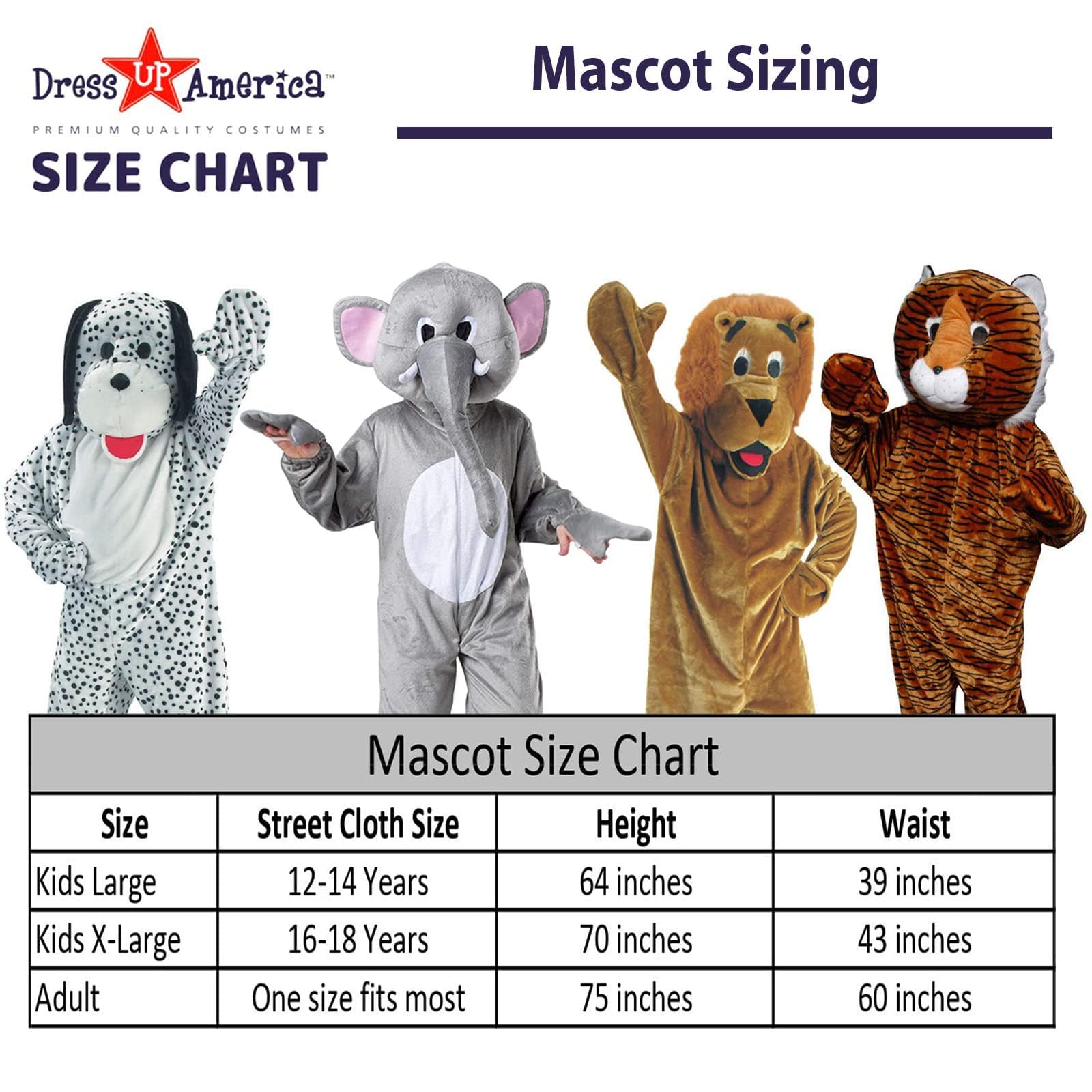 Foto 4 pulgar | Mono Gigante Costume Dress Up America Panda Para Niños Y Adultos - Venta Internacional.