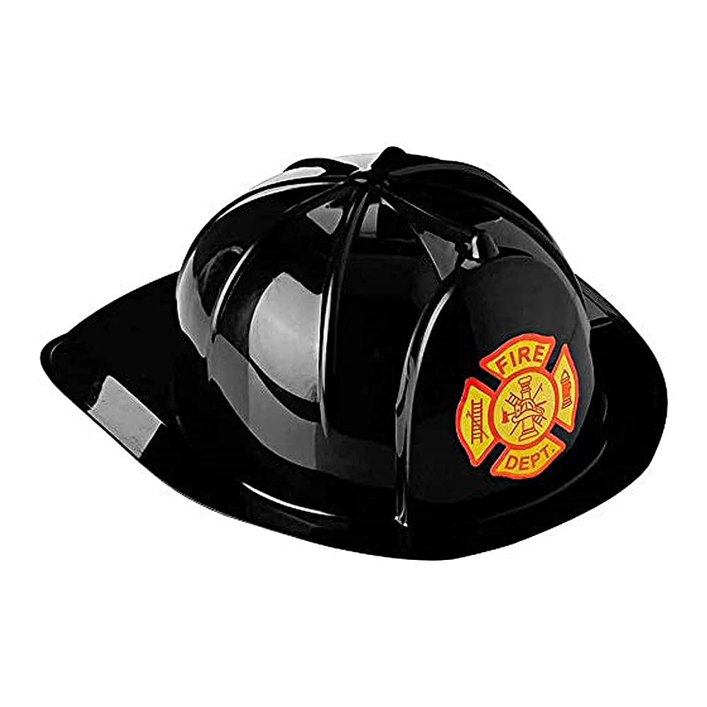 Foto 2 pulgar | Casco De Bombero Dress Up America Fireman Para Adulto, Negro - Venta Internacional.