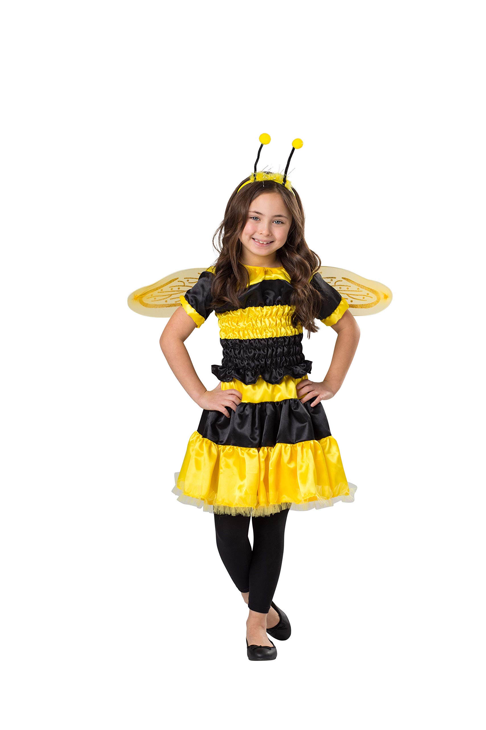 Foto 2 pulgar | Disfraz Dress Up America Bumblebee Para Niñas Queen Bee S - Venta Internacional.