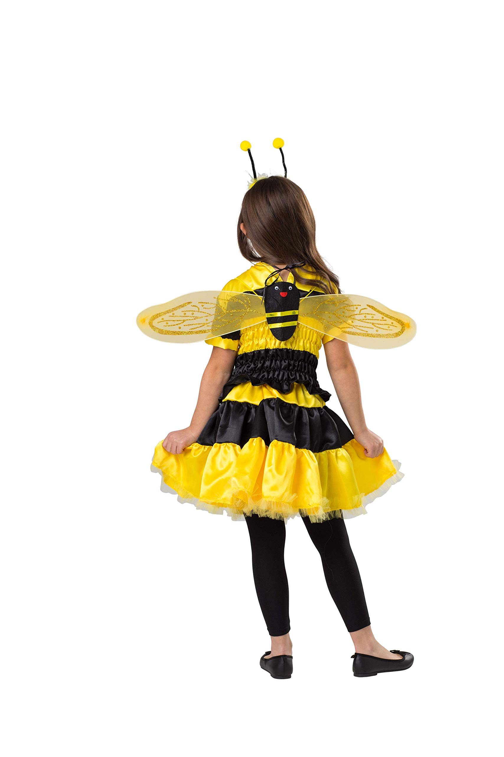 Foto 3 pulgar | Disfraz Dress Up America Bumblebee Para Niñas Queen Bee S - Venta Internacional.