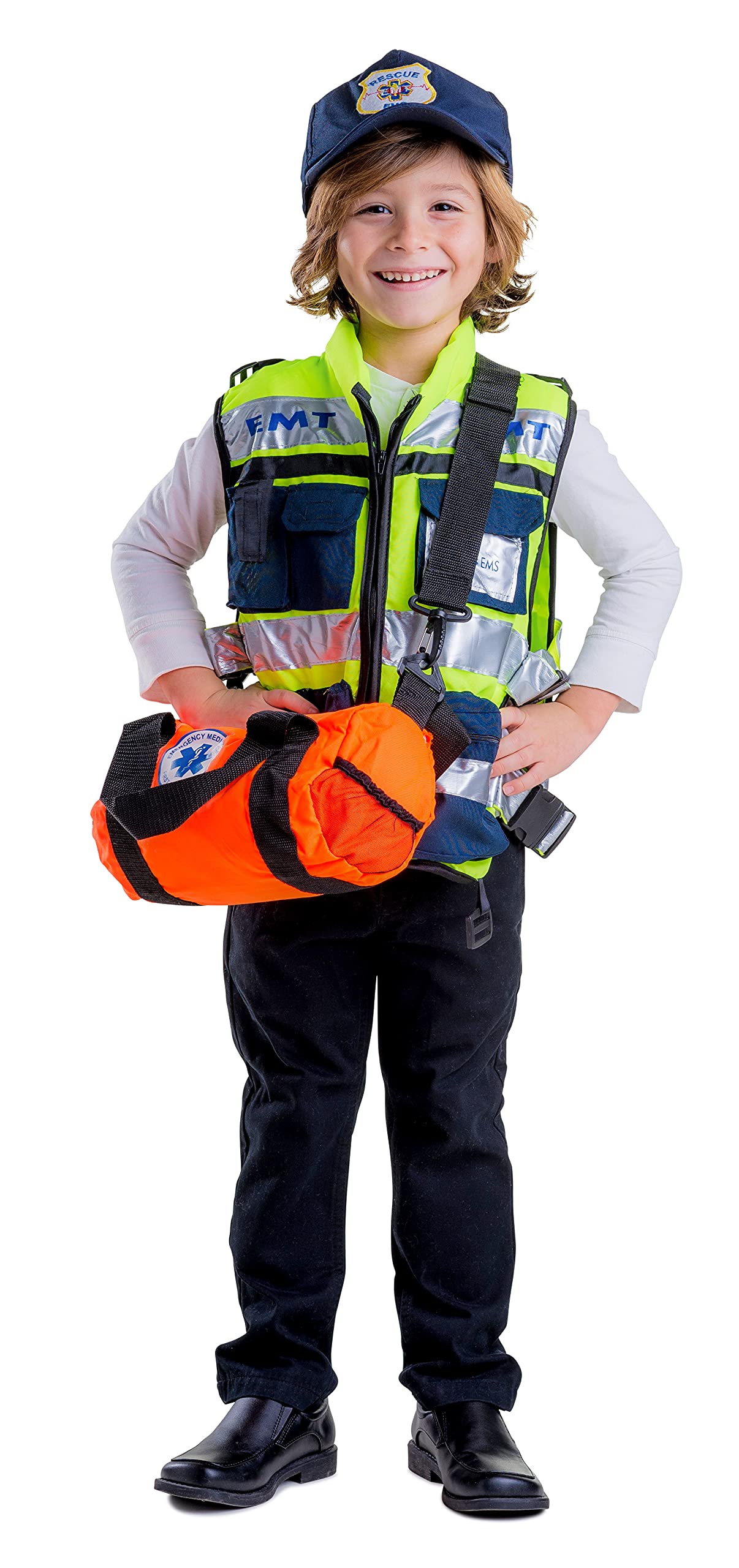 Foto 4 pulgar | Costume Dress Up America Emt Para Niños Y Niñas, Paramédicos - Venta Internacional.