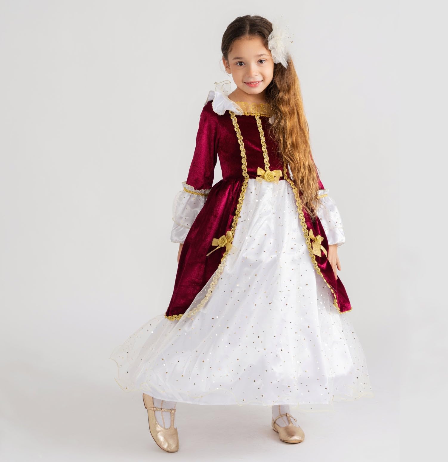 Foto 2 | Disfraz De Princesa Dress Up America Renaissance Para Niñas - Venta Internacional.