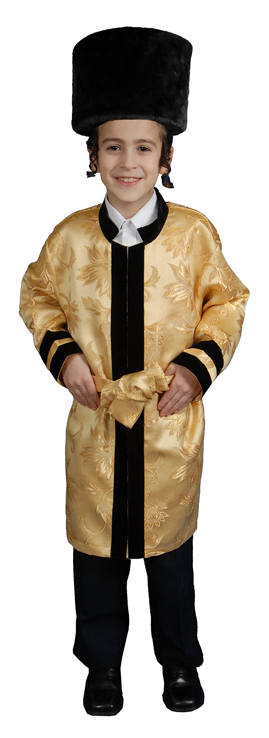 Abrigo Dorado De Gran Rabino Costume Dress Up America Para Niños - Venta Internacional.