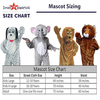 Foto 2 | Disfraz De Mascota Dress Up America Lion Para Adultos Y Adolescentes - Venta Internacional.