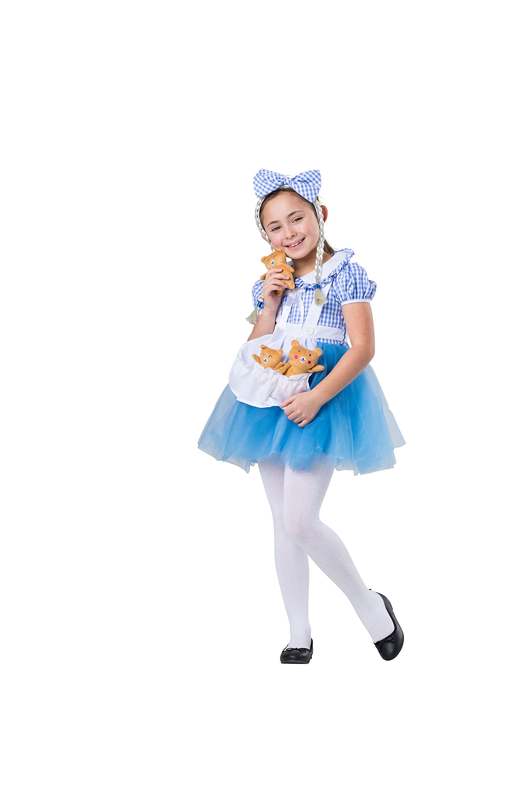 Foto 4 pulgar | Disfraz Dress Up America Goldilocks Para Niñas Con 3 Osos - Venta Internacional.
