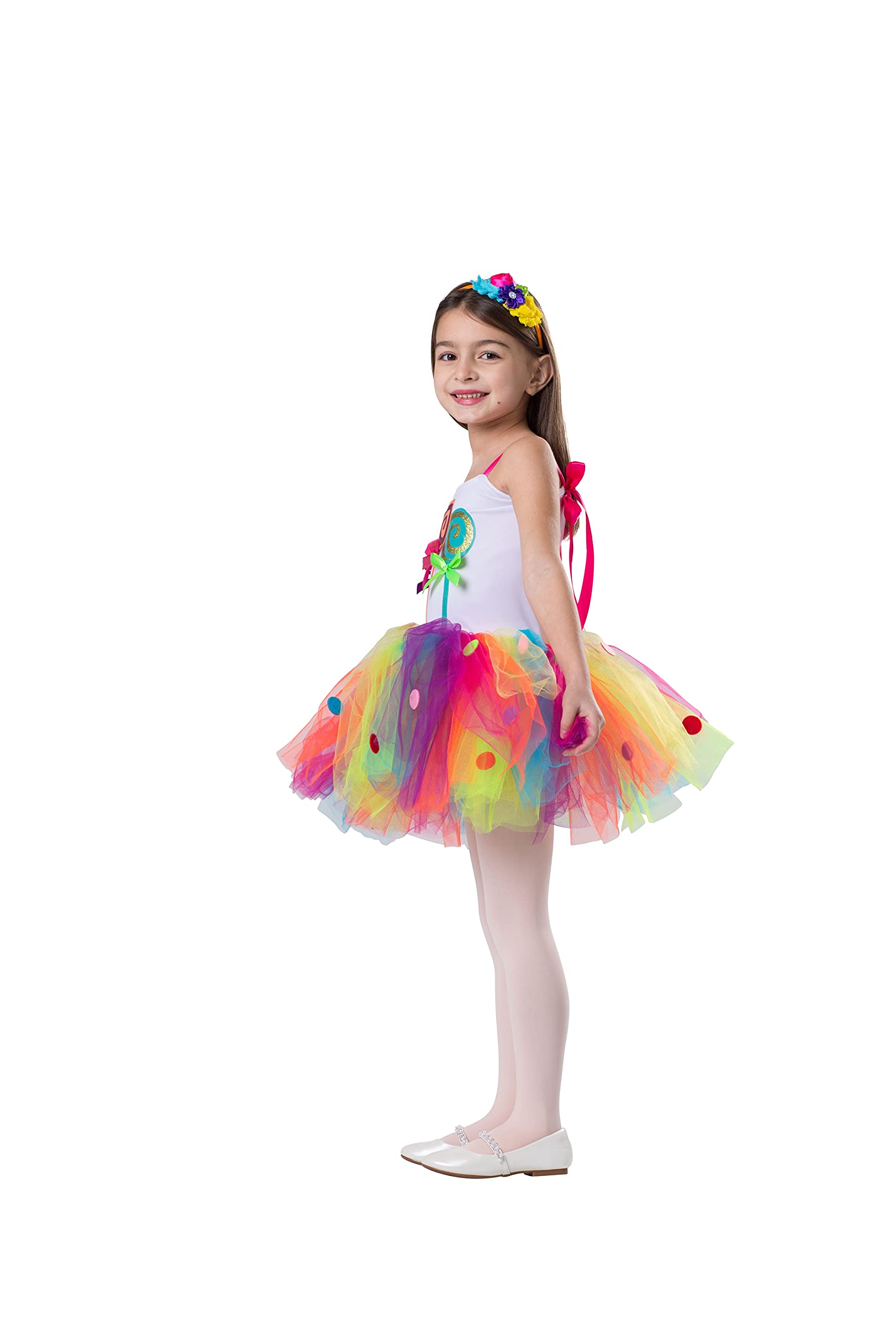 Foto 4 pulgar | Disfraz Dress Up America Candy Lollipop Para Niñas - Venta Internacional.