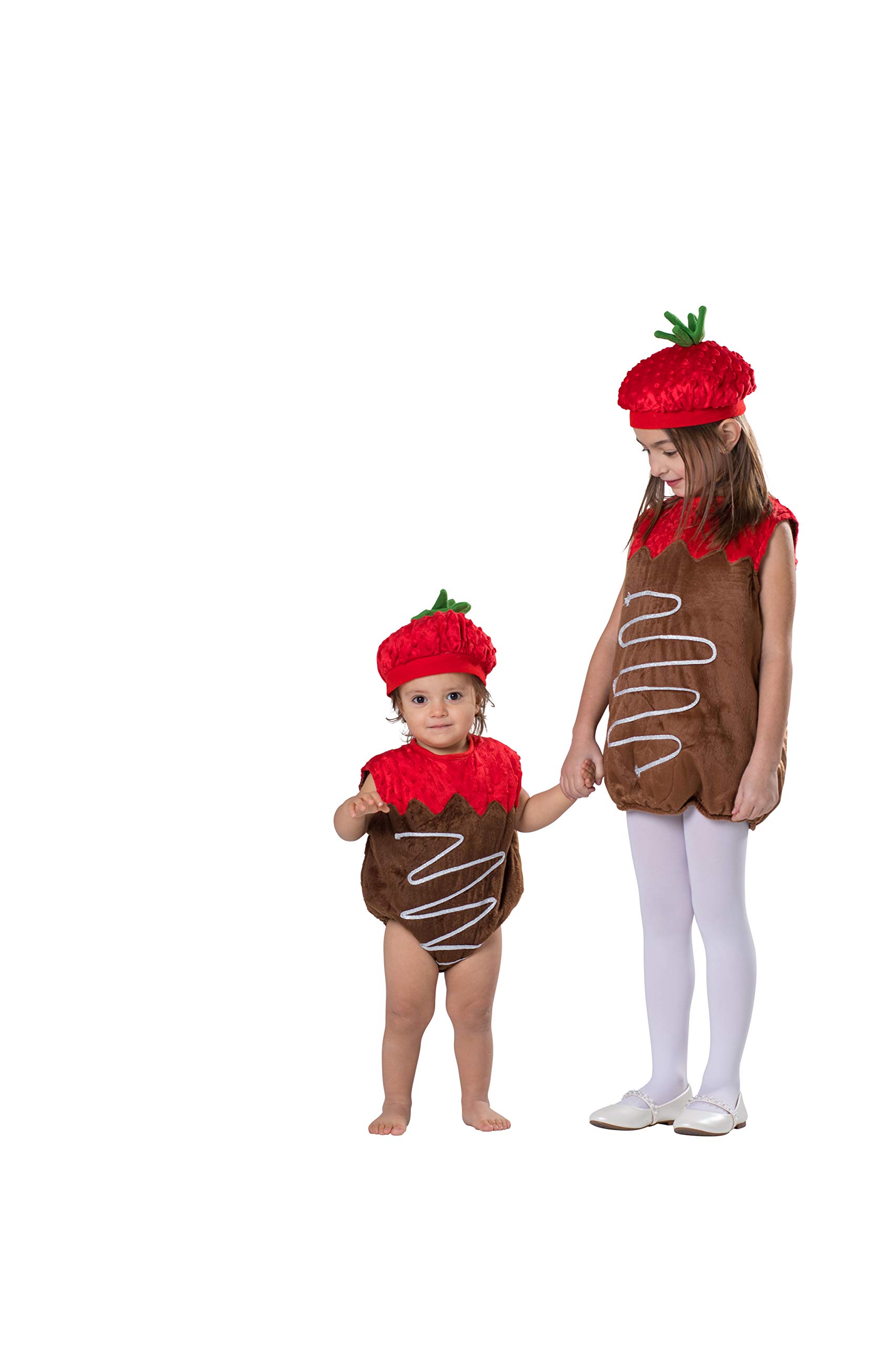 Foto 2 pulgar | Disfraz Dress Up America Con Fresas Bañadas En Chocolate Para Niños - Venta Internacional.