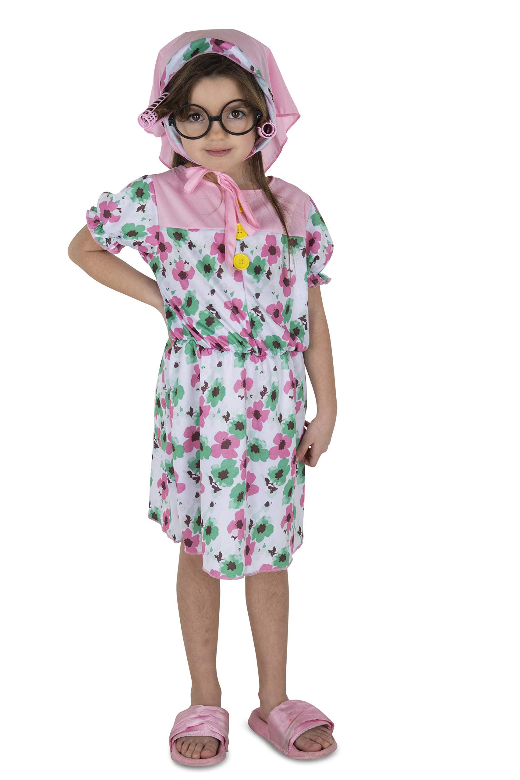Foto 3 pulgar | Disfraz Dress Up America Old Lady Para Niños 100 Días De Escuela - Venta Internacional.