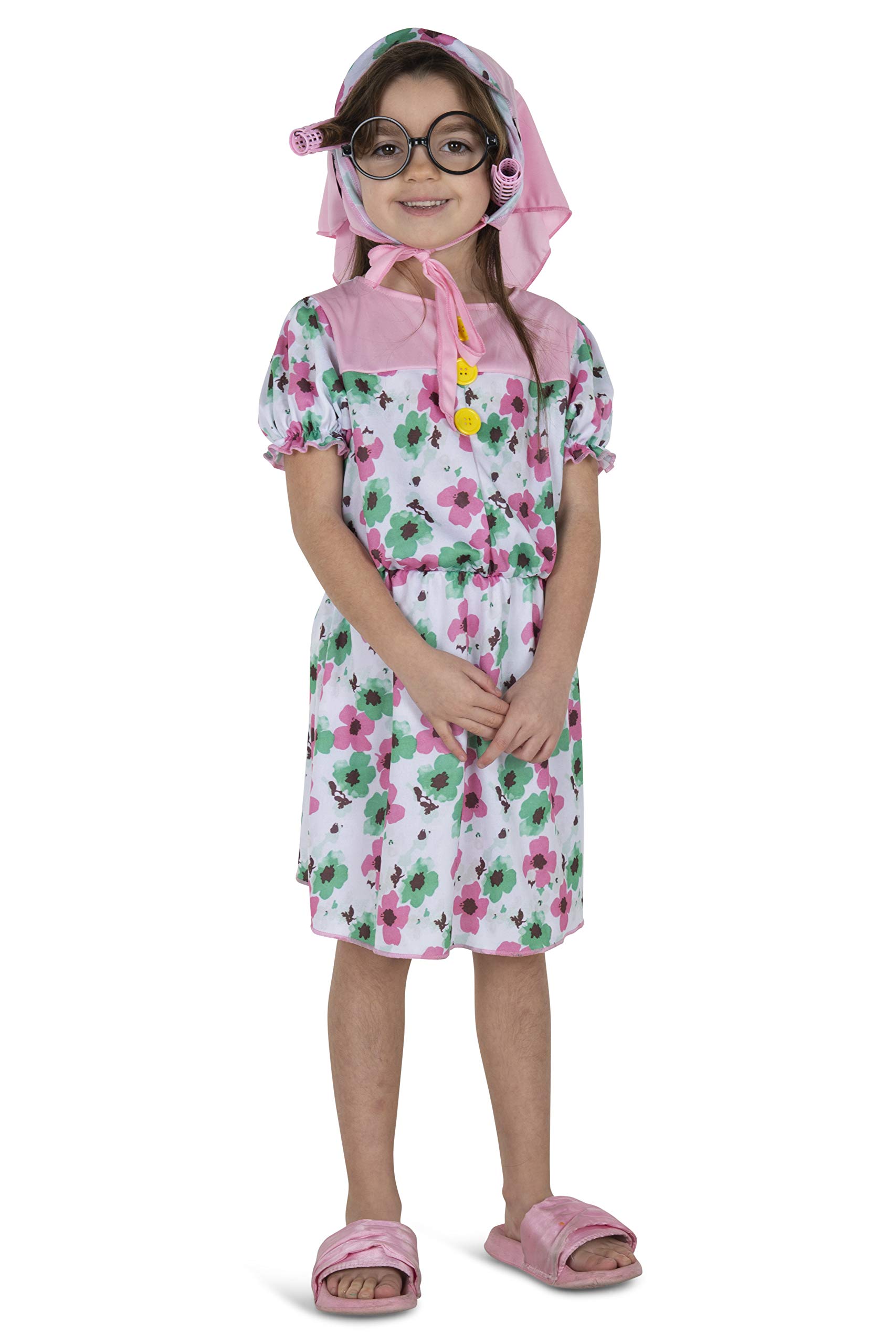 Foto 4 pulgar | Disfraz Dress Up America Old Lady Para Niños 100 Días De Escuela - Venta Internacional.