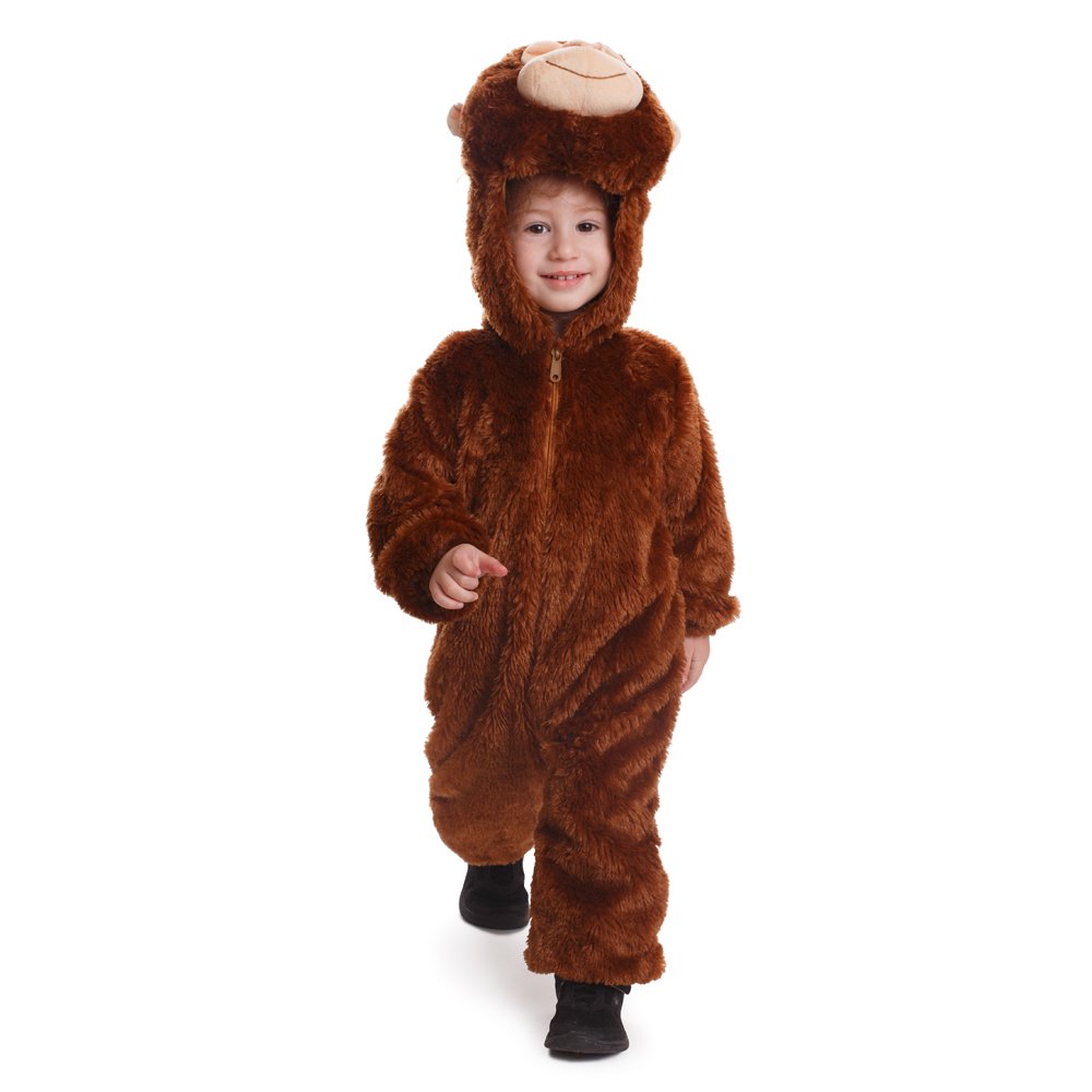 Foto 1 | Disfraz De Mono Americano Para Niños Curious Monkey - Venta Internacional.