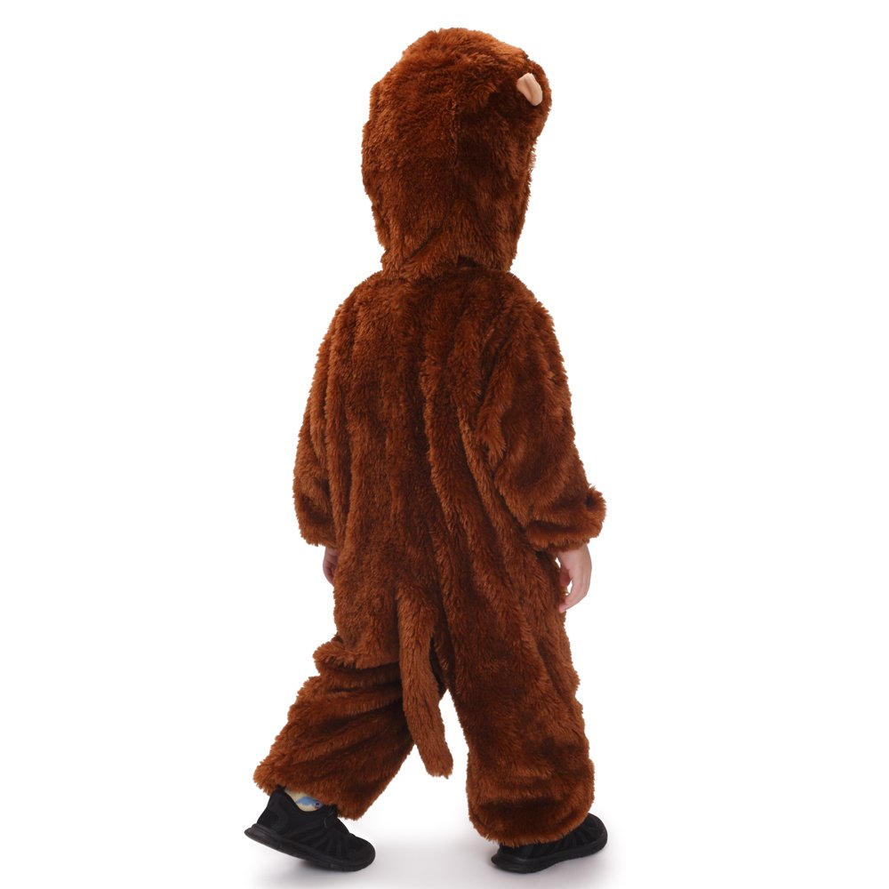 Foto 3 pulgar | Disfraz De Mono Americano Para Niños Curious Monkey - Venta Internacional.