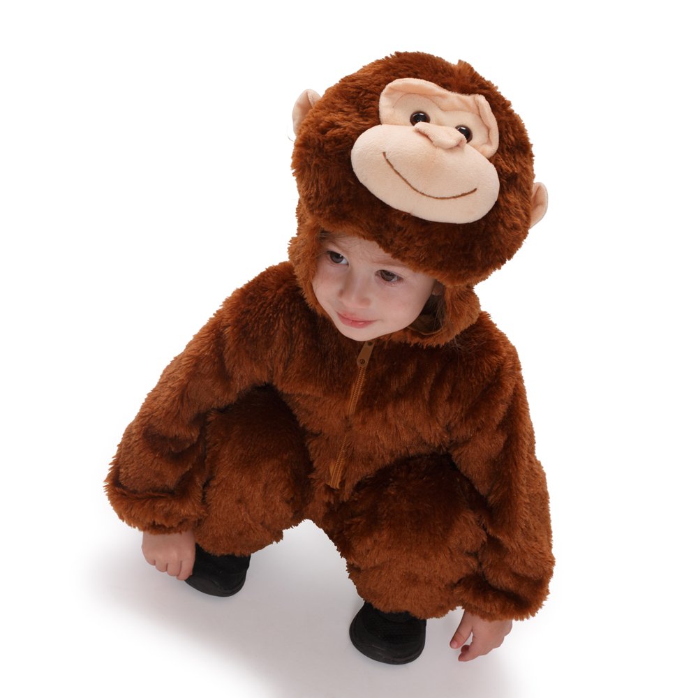 Foto 4 pulgar | Disfraz De Mono Americano Para Niños Curious Monkey - Venta Internacional.