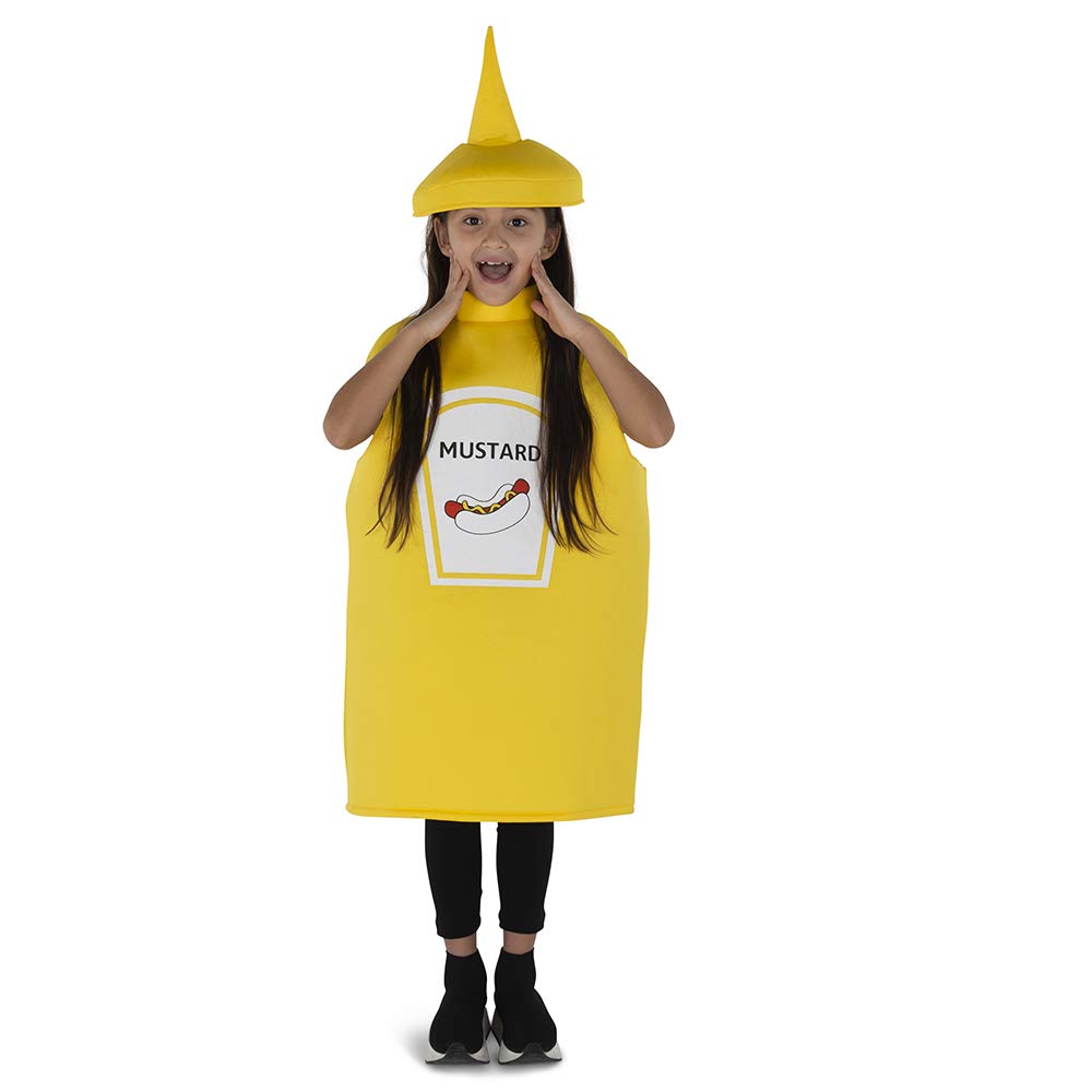 Foto 4 pulgar | Costume Dress Up America En Botella De Mostaza Amarilla Para Niños Con Túnica - Venta Internacional.