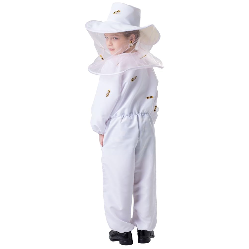 Foto 2 | Disfraz De Apicultor Dress Up America Para Niños Con Mono Y Sombrero - Venta Internacional.