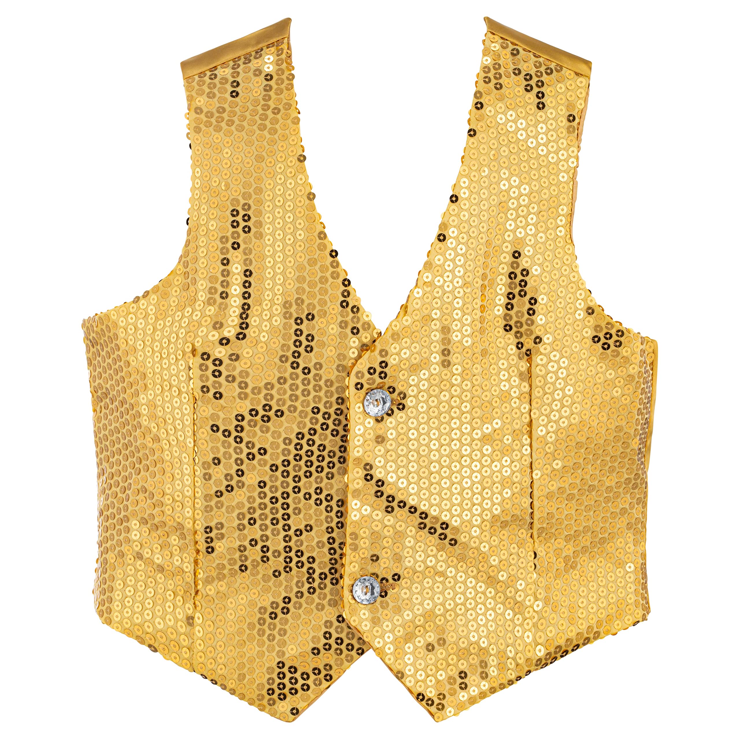 Foto 2 pulgar | Chaleco De Lentejuelas Dress Up America Para Niños, Disfraz De Fiesta - Venta Internacional.
