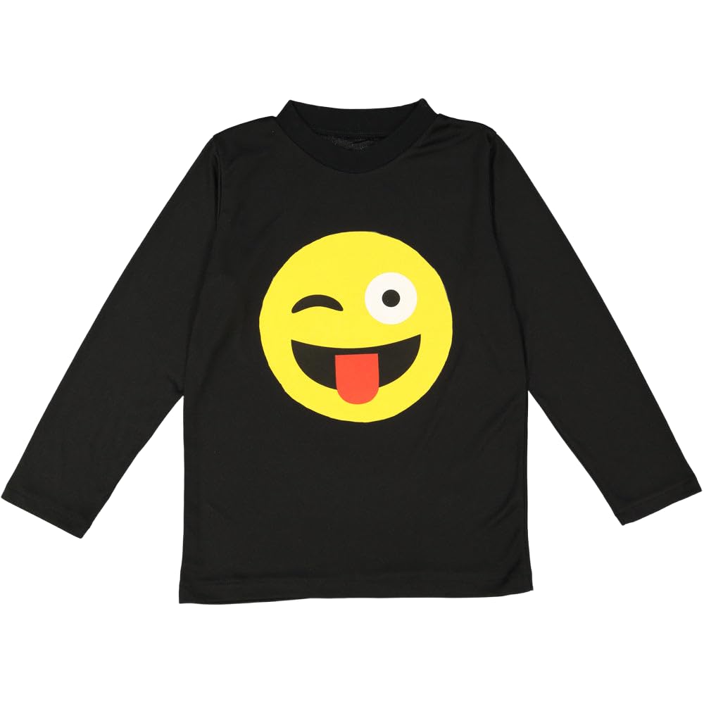 Foto 2 pulgar | Camiseta Dress Up America Con Emoticono Facial Con La Lengua Fuera Para Niños - Venta Internacional.
