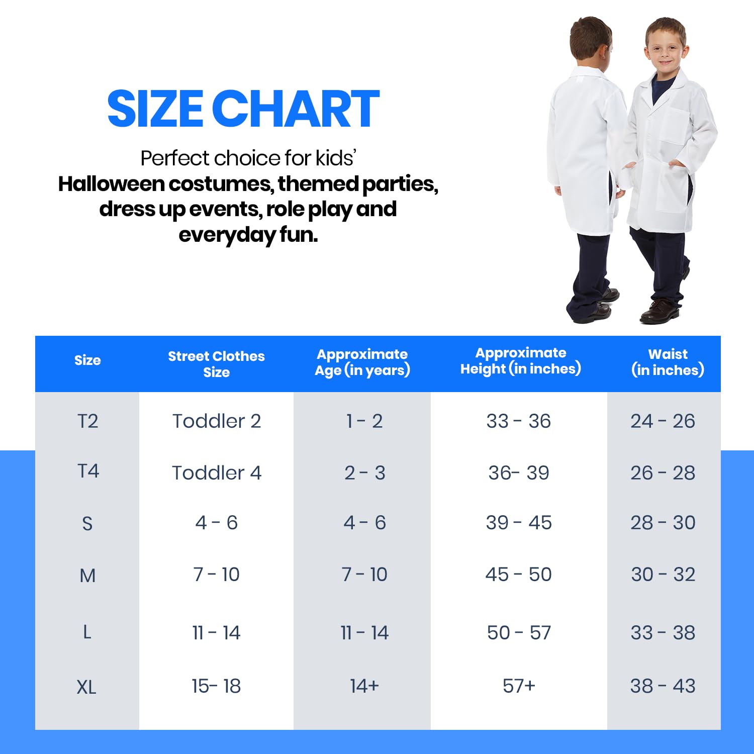 Foto 8 pulgar | Bata De Laboratorio Dress Up America Kids, Unisex, Talla S, 4-6 - Venta Internacional.
