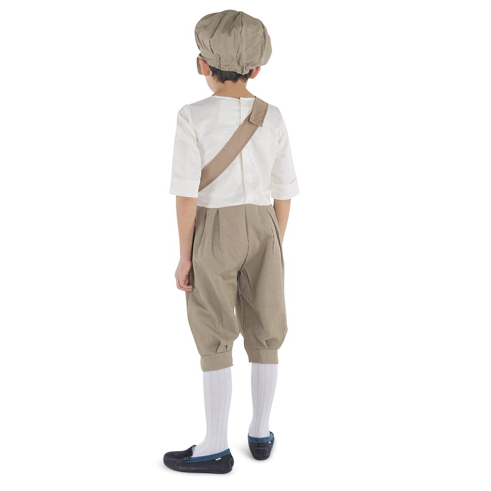 Foto 4 pulgar | Disfraz De Vendedor De Periódicos De Los Años 20 De Dress Up America Para Niños Con Mono - Venta Internacional.