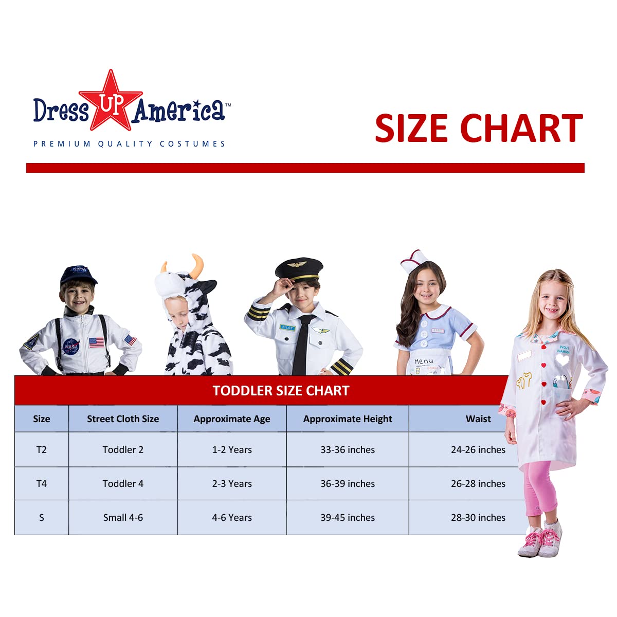 Foto 4 pulgar | Disfraz Infantil Dress Up America de Fresa para Niña-Venta Internacional