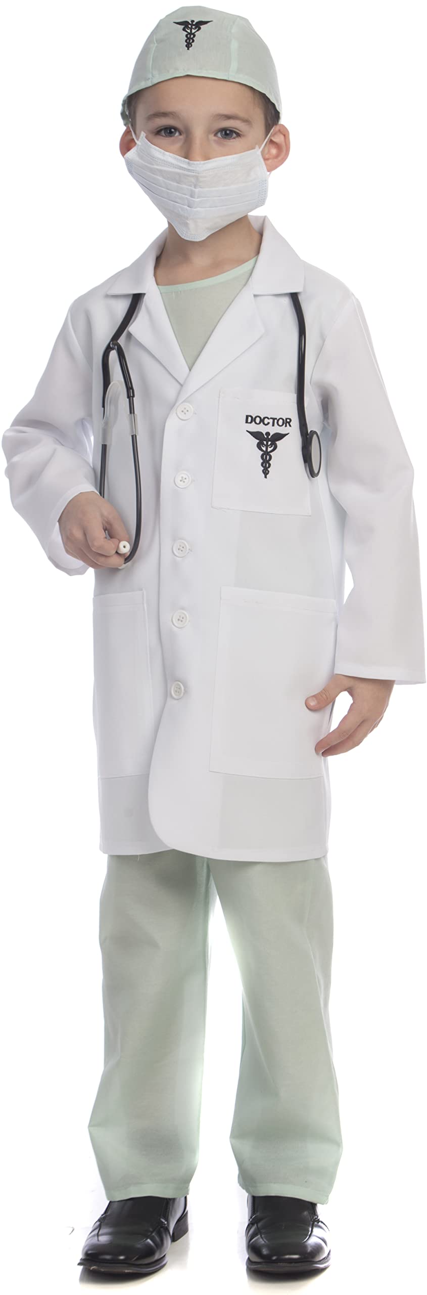 Foto 3 pulgar | Set De Médico Costume Dress Up America Deluxe Para Niños De 12 A 14 Años - Venta Internacional.