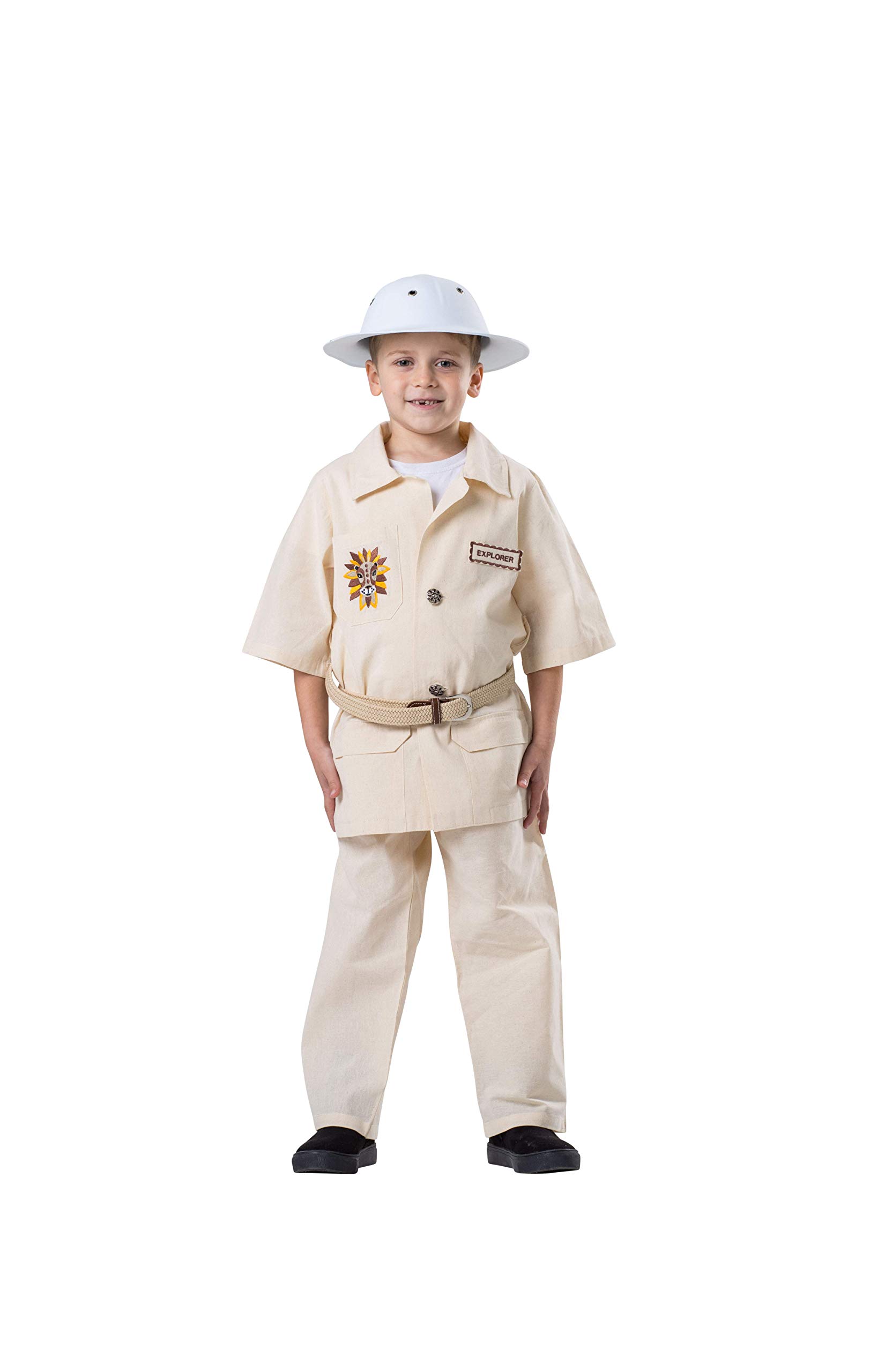 Disfraz Dress Up America Safari Explorer Para Niños, Guardián Del Zoológico - Venta Internacional.