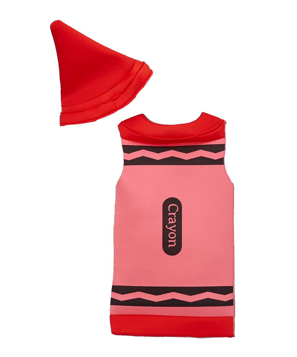 Foto 3 pulgar | Costume Dress Up America Crayon Para Niños, Túnica Roja - Venta Internacional.