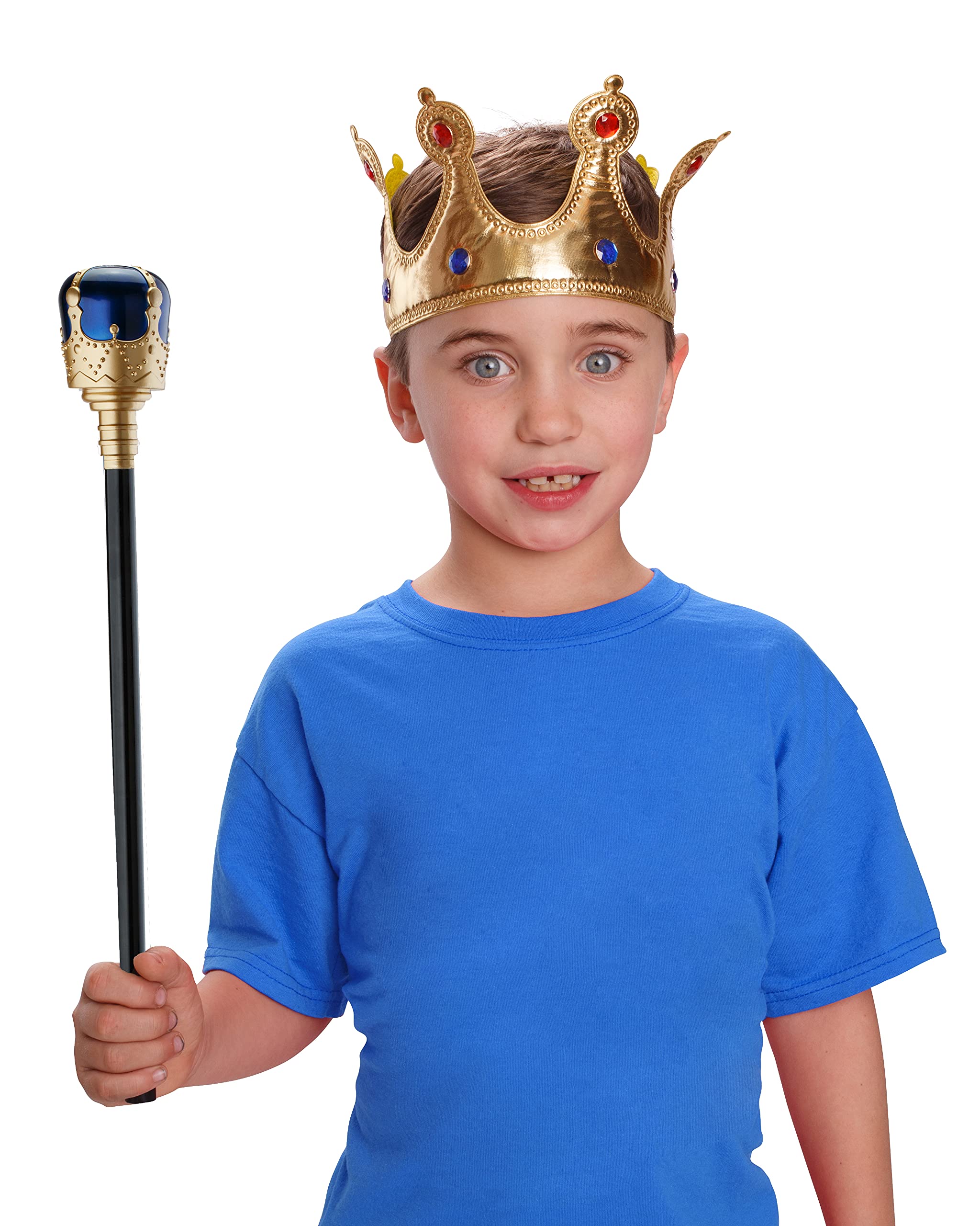 Foto 5 pulgar | Set De Accesorios Dress Up America Crown Para Niños - Dorado - Venta Internacional.