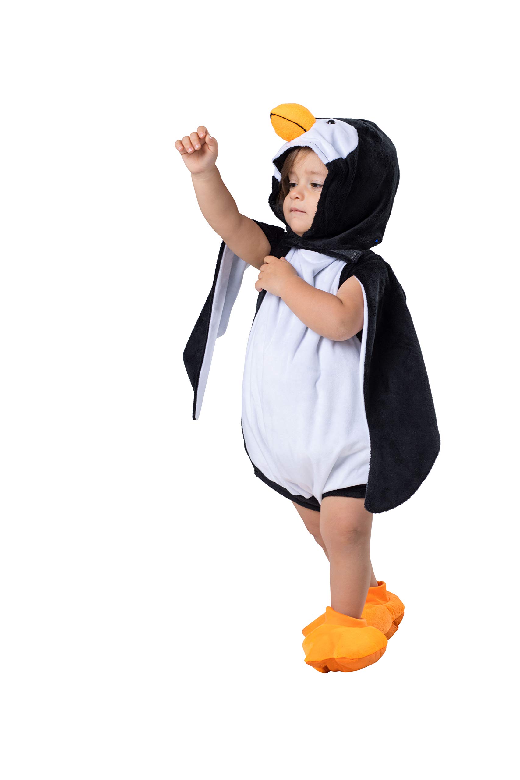 Foto 3 pulgar | Disfraz De Pingüino Americano Dress Up Para Bebés Y Niños Pequeños - Venta Internacional.