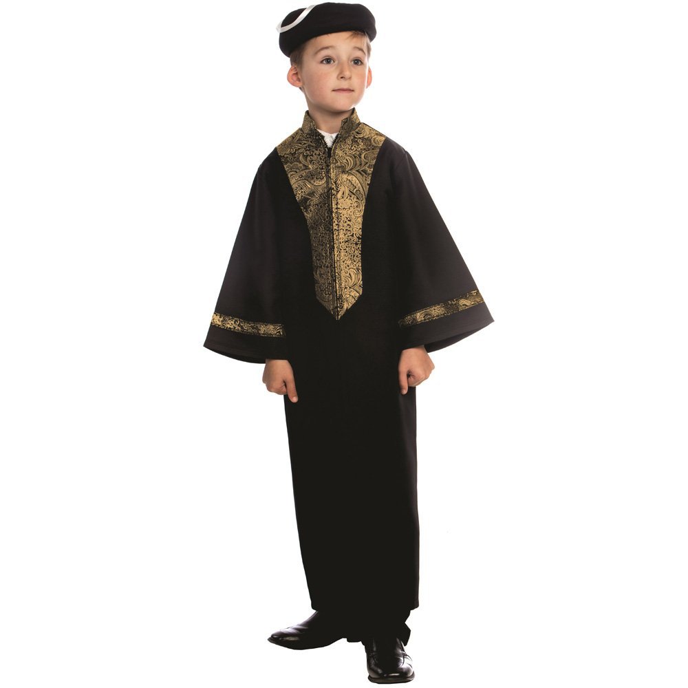 Foto 2 pulgar | Disfraz De Rabino Sefardí Chacham De Dress Up America Para Niños - Venta Internacional.