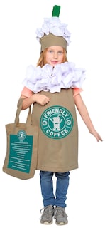 Foto 2 | Costume Dress Up America Coffee Para Niños, Capuchino, Frappuccino/café Con Leche - Venta Internacional.
